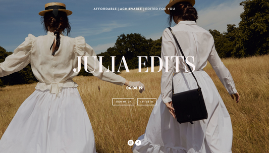 Julia Edits / Summer Special - The Sustainable Issue / August 2019